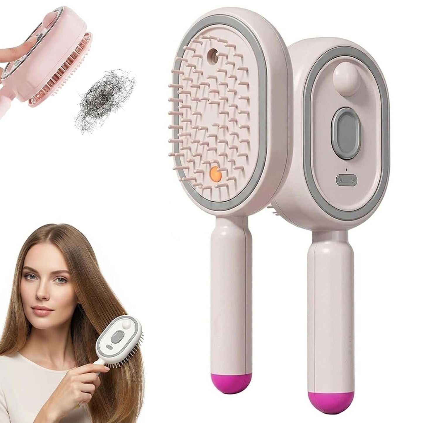 2-in-1 Steam Hair Brush