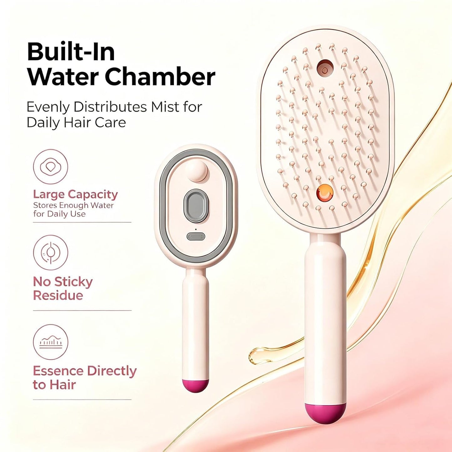 2-in-1 Steam Hair Brush
