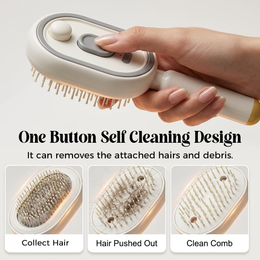 2-in-1 Steam Hair Brush